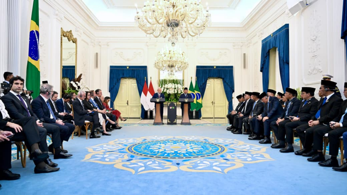 Presiden Prabowo: Indonesia dan Brasil Sepakat Perkuat Kerja Sama Strategis di Berbagai Bidang